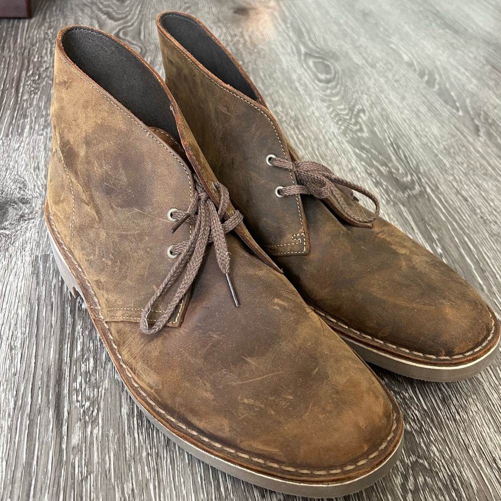 Men’s Clark’s Collection Desert Boot Evo Beeswax Leather - Picture 8 of 8